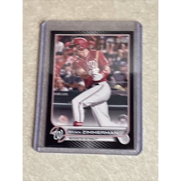 2022 Topps Ryan Zimmerman Black Border Card #33/71